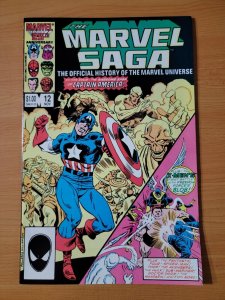 Marvel Saga #12 Direct Market Edition ~ NEAR MINT NM ~ 1986 Marvel Comics
