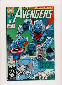 Marvel LOT of 5- THE AVENGERS #280('87),#332-335('91) ~ FINE (PF235)