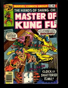 10 Master of Kung Fu Marvel Comics # 28 32 37 38 39 40 41 42 43 44  WS6