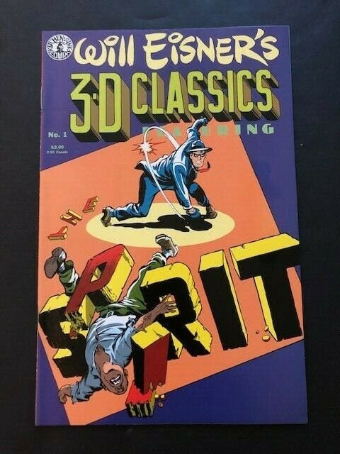 Kitchen Sink Comix Will Eisner's 3-D Classics #1 The SPIRIT VF/NM (PF972)