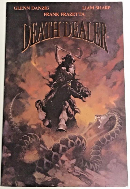 DEATH DEALER#2 VF/NM 1996 FRAZETTA COVER VEROTIK COMICS