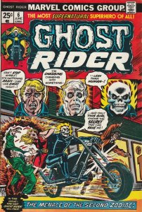 Ghost Rider # 6 FN Marvel 1974 [B3]