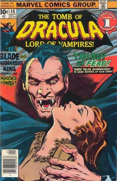 Tomb of Dracula (1972 series) #48, VF- (Stock photo)