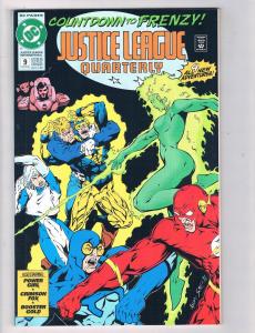 Justice League Quarterly #9 VF DC Comics Comic Book Winter 1992 DE41 AD18