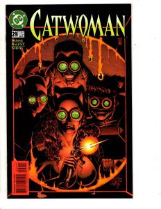 Lot Of 12 Catwoman DC Comic Books # 27 28 (2) 29 (2) 30 (3) 32 (2) 33 (2) SS7