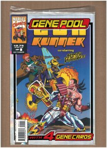 Gun Runner #1 Marvel UK Comics 1993 Sealed w/ Trading Cards NM- 9.2