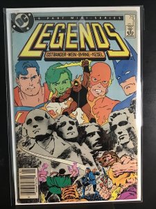 DC LEGENDS # 3 1st appearance First SUICIDE SQUAD (1987)