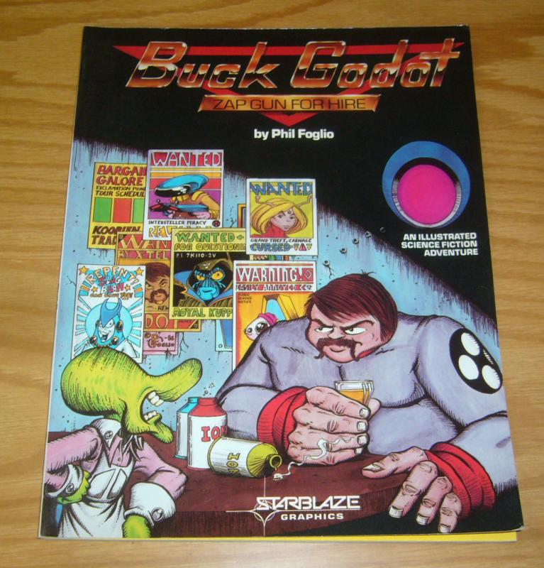 Buck Godot - Zap Gun For Hire SC VF phil foglio - starblaze graphics - 1st print