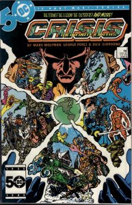 Crisis on Infinite Earths #3 (1985) Harbinger