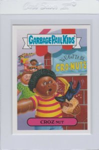 Garbage Pail Kids Croz Nut 6a GPK 2016 American As Apple Pie In Your Face