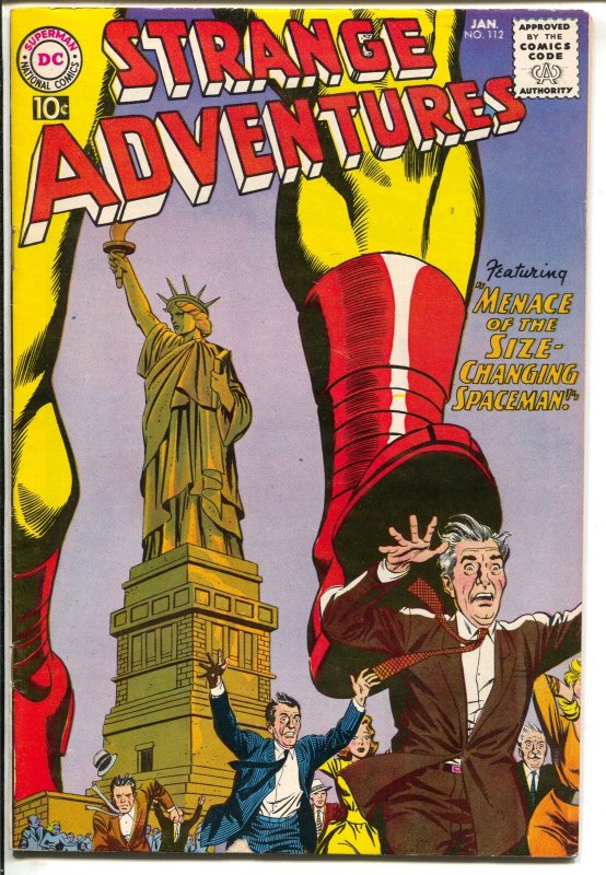 Strange Adventures #112 1960-DC-Statue of Liberty-space museum-VG+