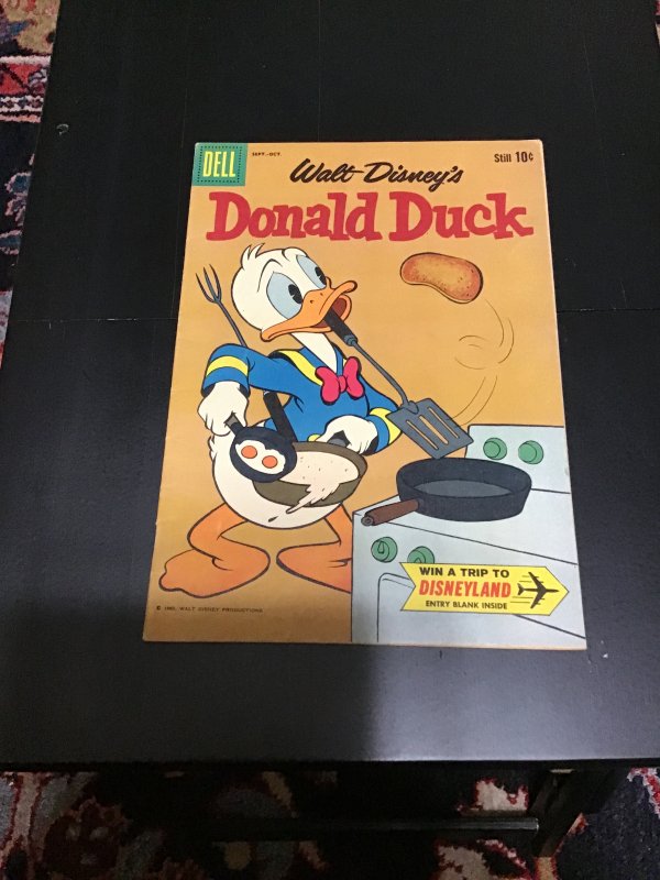 Donald Duck #73 (1960) Uncle Scrooge! Gladstone Gander! Carl Barks Art! FN+ Wow