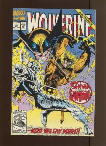 Wolverine #60 - Shiva Vs. Sabretooth! (7.0) 1992
