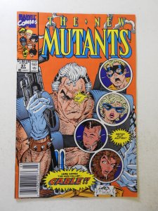 The New Mutants #87 (1990) VG+ Condition 1st Appearance of Cable!