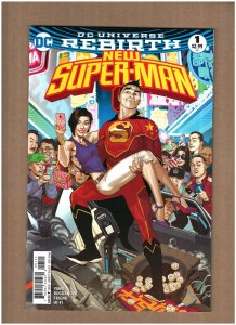 New Super-man #1 DC Rebirth 2016 Chinese Superman Chang Variant NM- 9.2