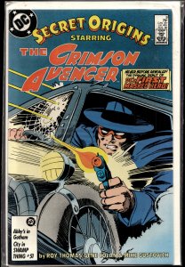 Secret Origins #5 (1986) The Crimson Avenger