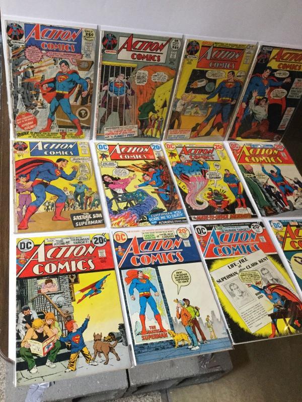 Action Comics 405 407-410 416 420 423 425 428-432 435 438 439 447 449 + More A7