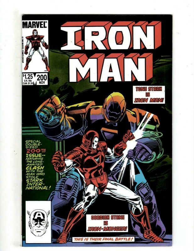 10 Iron Man Marvel Comics # 193 194 195 196 197 198 199 200 185 186 Stark J451