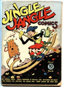 JINGLE JANGLE COMICS #2 1942-Golden-Age GEORGE CARLSON