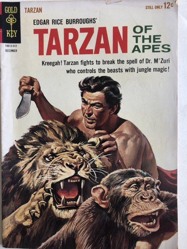 Tarzan 139, F, 1st Korak app. Leaves T& gets his book!
