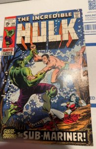 The Incredible Hulk #118 (1969)vs submariner