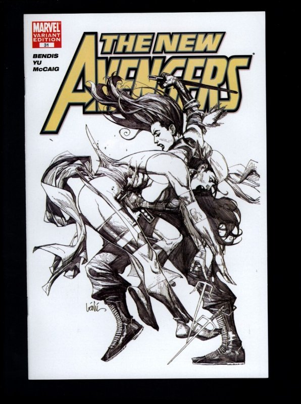 New Avengers #31 Sketch Variant