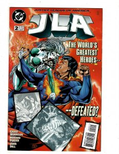 12 JLA DC Comics # 1 2 3 4 5 6 7 8 9 10 11 12 Batman Superman Wonder Woman RB17 