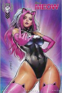 Miss Meow # 4 Cyrus Romanes Kickstarter Trade Dress Variant Cover !!!  NM 