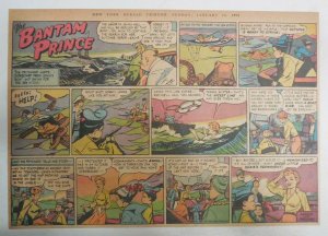 (51) The Bantam Prince Sundays by Lariar and Pfeufer 1952 Most Half Page Size!