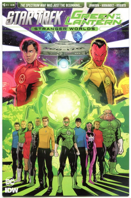 STAR TREK GREEN LANTERN #1 2 3 4 5 6 A, NM, Spock, Kirk, Stranger, 2016, 1-6 set