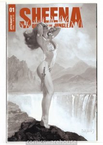 SHEENA QUEEN JUNGLE (2021 DYNAMITE) #1 VARIANT 1:40 CVR K 40 COPY INCV S G10394