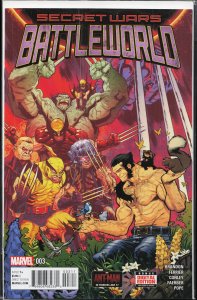 Secret Wars: Battleworld #3  (2015) Wolverine