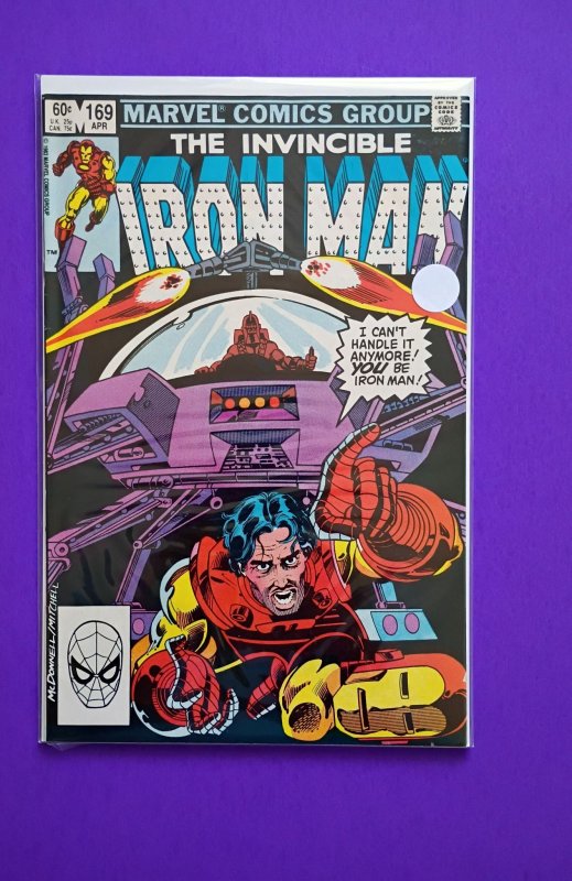 Iron Man #169 Direct Edition (1983)