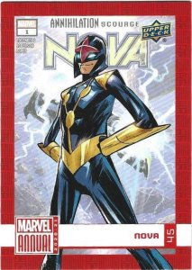 2020-21 Marvel Annual #45 Nova
