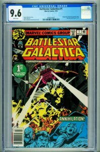 BATTLESTAR GALACTICA #1--1979--CGC 9.6-MARVEL--4048259007