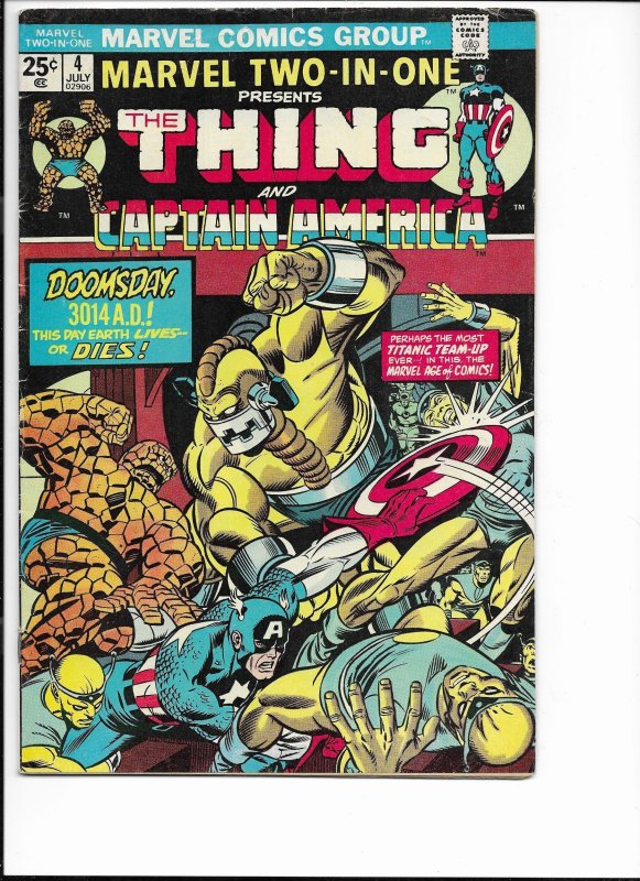 Marvel Two-in-One #4 (1974)