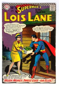 Superman's Girlfriend Lois Lane #71 Mystery Blackmailer DC (1967) VG