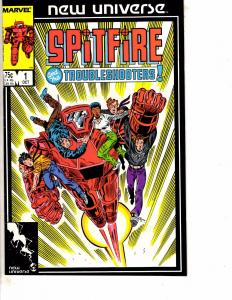 Lot Of 2 Comic Books Marvel Worlds Unknown #3 and Spitfire #1  WT21