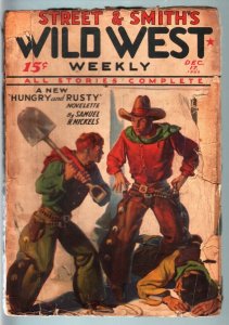 WILD WEST WEEKLY-12/17/1932-PULP-HUNGRY AND RUSTY FR