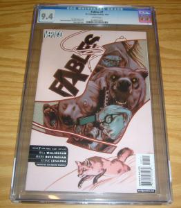 Fables #7 CGC 9.4 bill willingham - vertigo comics - mark buckingham  james jean