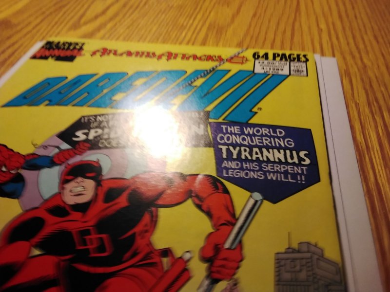 Daredevil Annual #5 (1989) print error