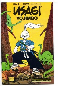 Usagi Yojimbo #5  1988 - Fantagraphics  -NM- - Comic Book