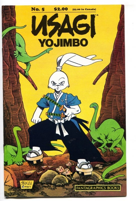 Usagi Yojimbo #5  1988 - Fantagraphics  -NM- - Comic Book