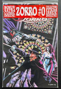 Zorro #0 (1993) Zorro vs Dracula! Polybagged - VF/NM!