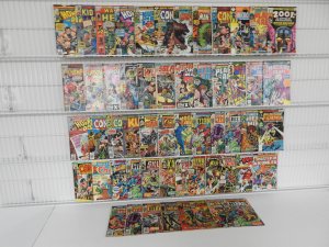 Attic Find Lot 55+ Comics Avg VG Condition! STRONG ACIDIC ODOR!  Great Reading!