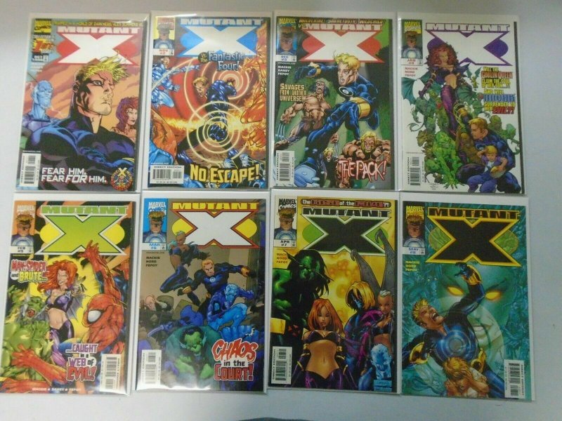 Mutant X set #1-32 + 3 Annuals 8.5 VF+ (1998-2001 1st Series)