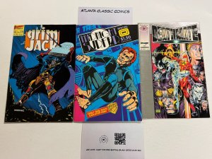 3 indie Comic Books Grim Jack 39 Midnight Surfer 2 Deathmate prologue 104 CT8