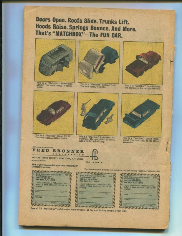 GIANT SUPERMAN #183 (GD+) 80 PAGE SELECTED STORIES!! 1966 