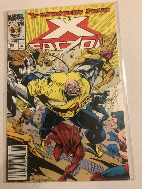 X-FACTOR #84 : Marvel 11/92 VF/NM; Newsstand variant