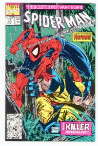 Spider-Man #12 (1990 v1) Todd McFarlane Wolverine NM-